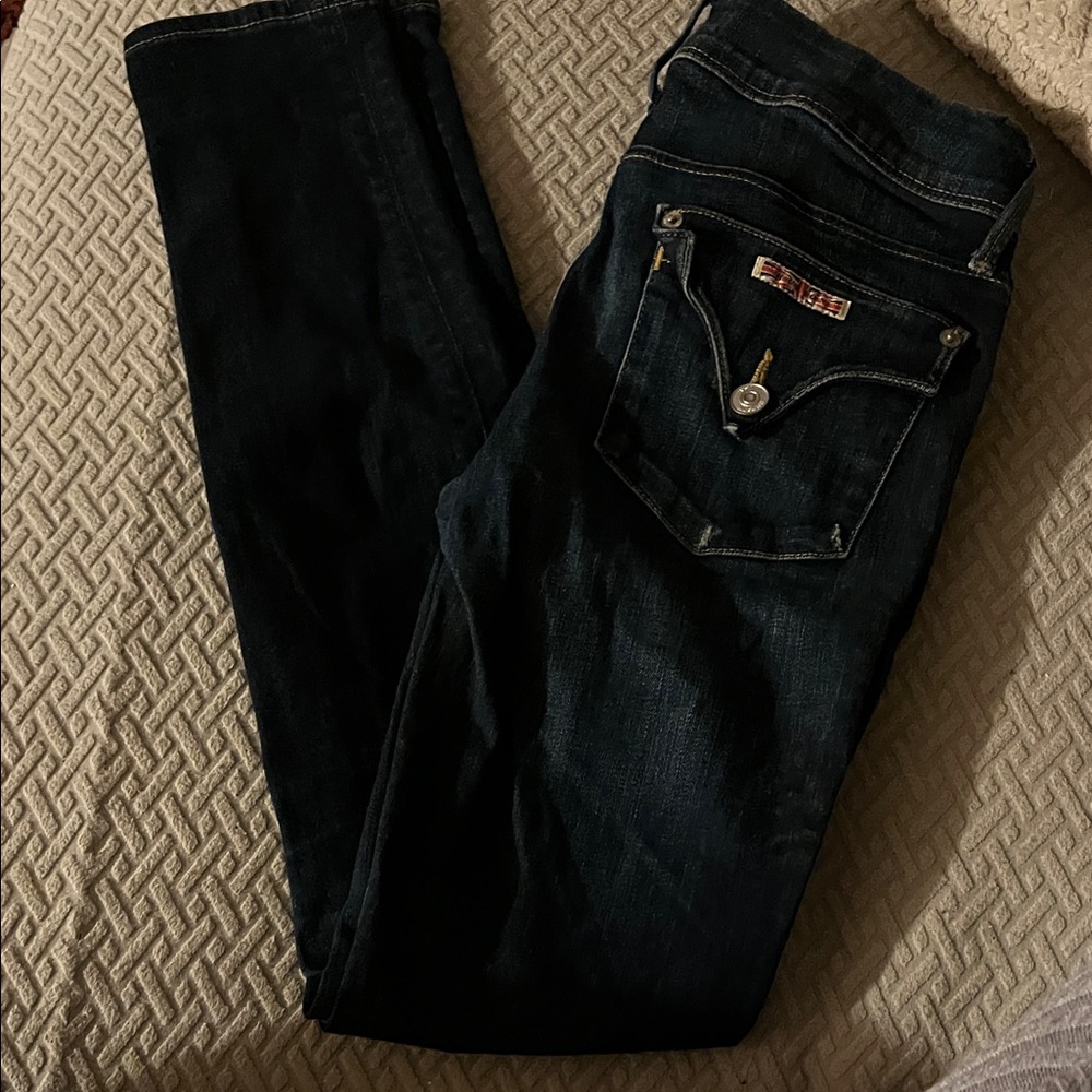 Hudson Jeans Dark Blue Skinny Denim